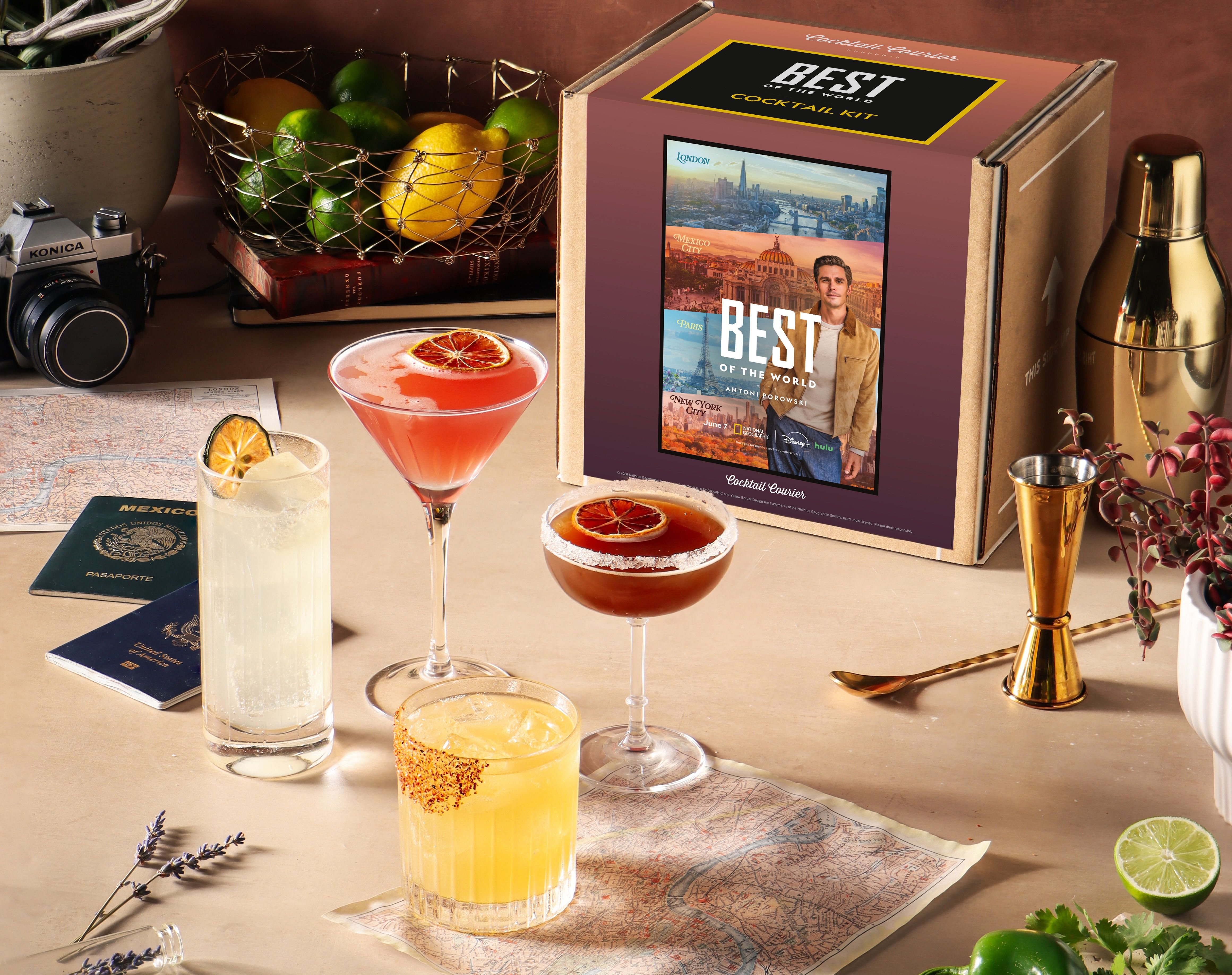 The World's Greatest Cities Now in Your Glass.🌍
