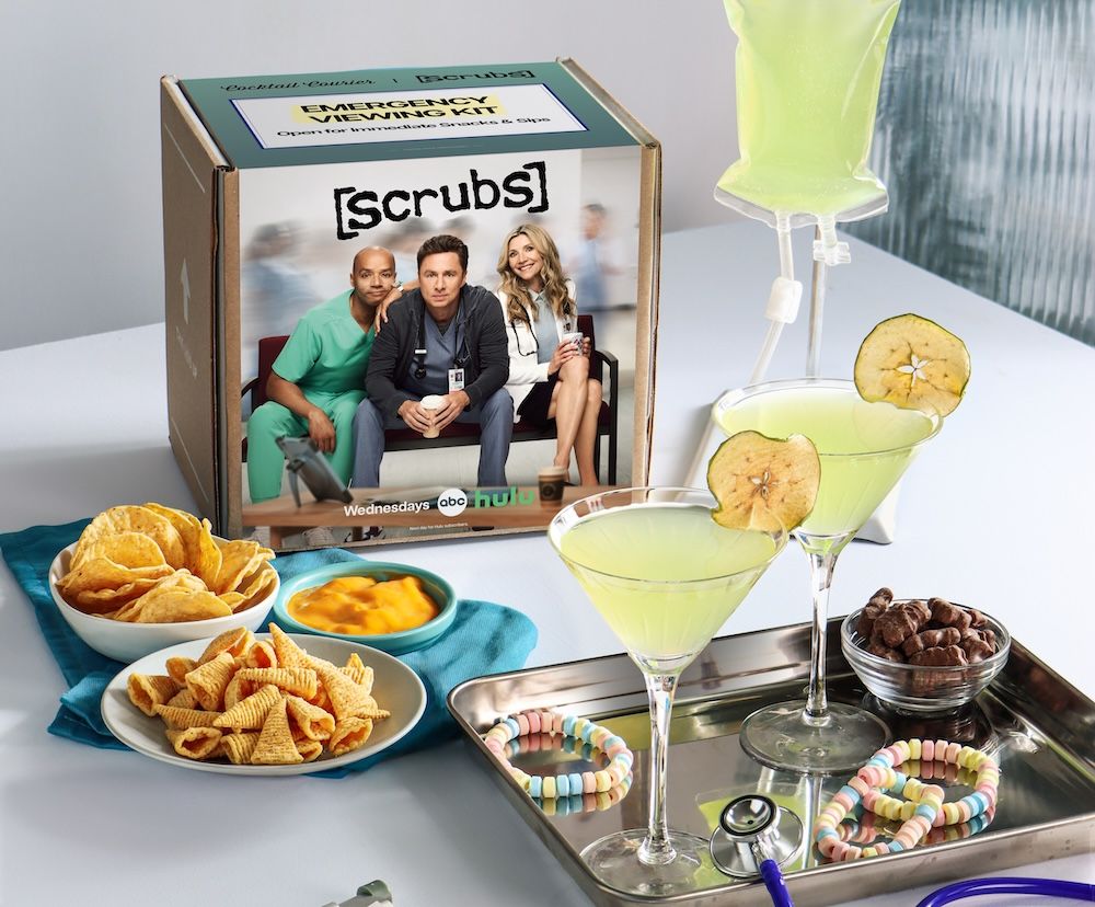 Scrubs Returns: Celebrate with an Appletini 🍸
